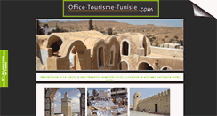 Desktop Screenshot of office-tourisme-tunisie.com