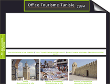Tablet Screenshot of office-tourisme-tunisie.com